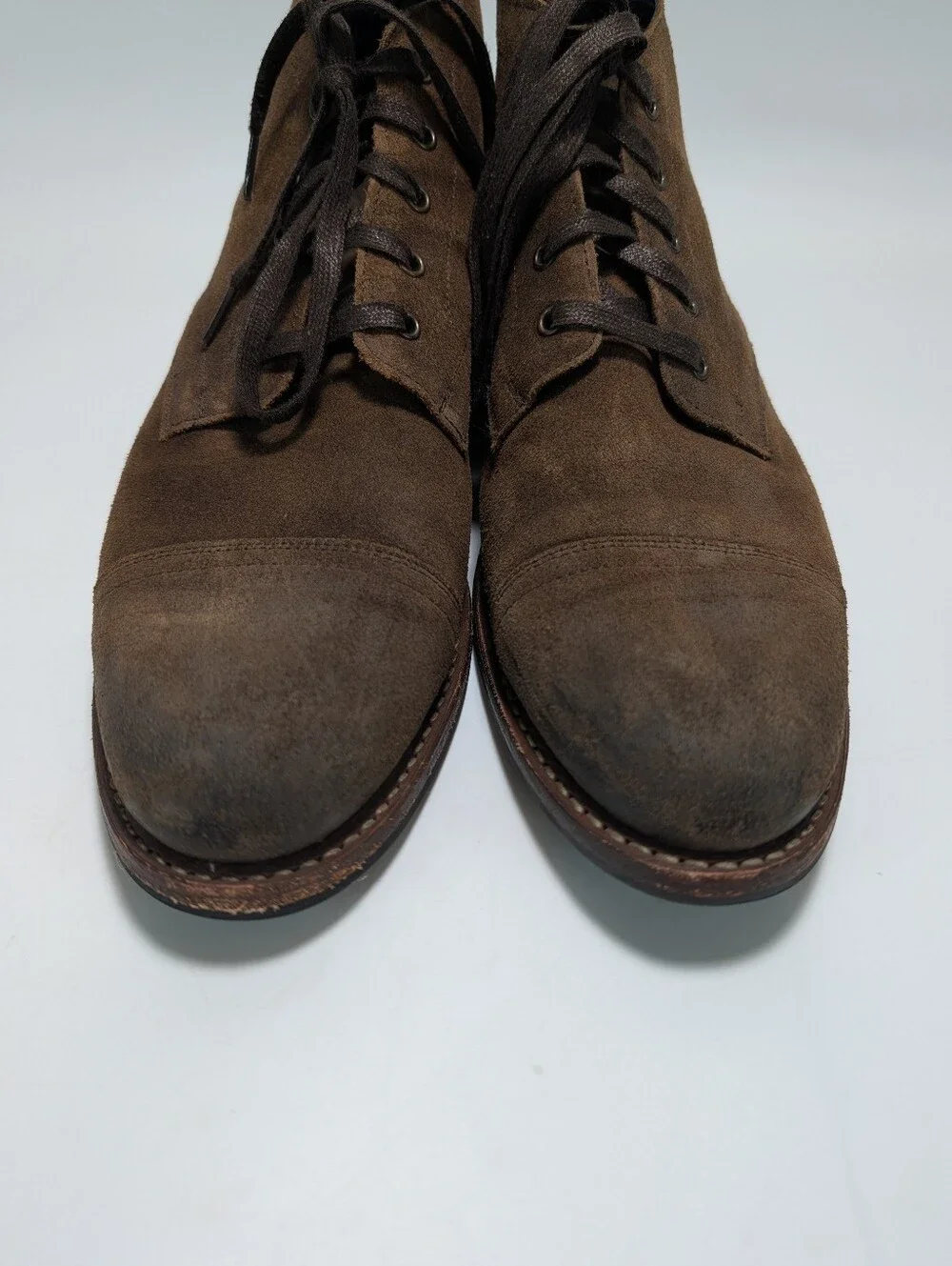Thursday Boot Company Mocha Suede Cadet Boots